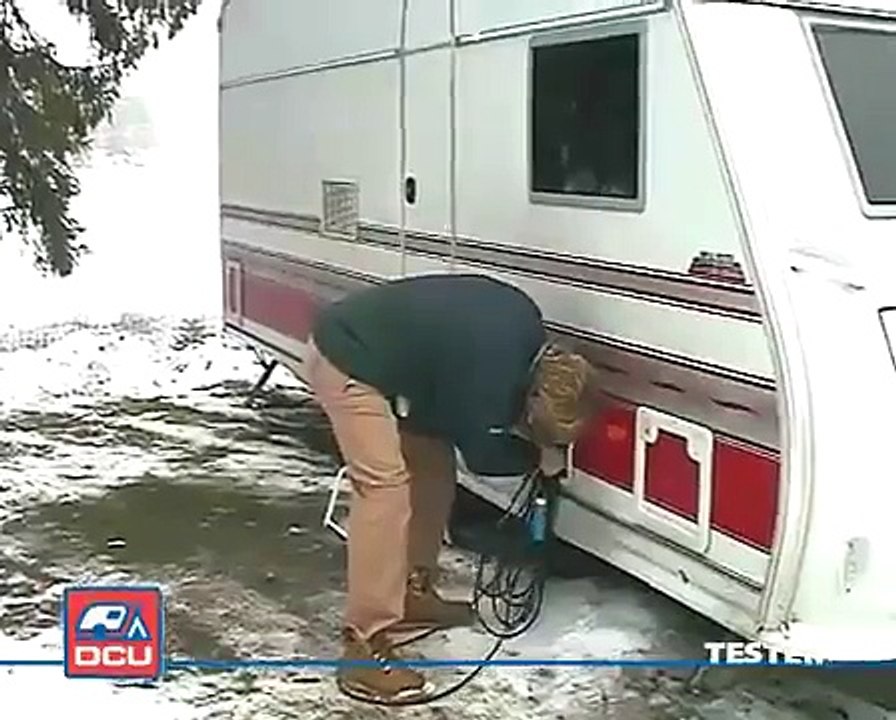 Test van Cabby en Kabe caravan