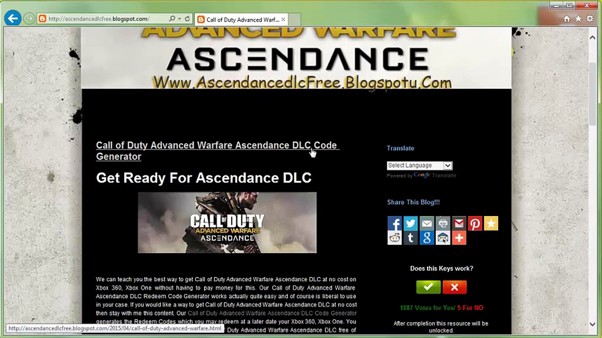 Call of Duty®: Advanced Warfare - Ascendance (EU English Ver.)