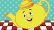 I'm A Little Tea Pot Nursery Rhyme With Lyrics - Cartoon Animation Rhymes & Songs for Children