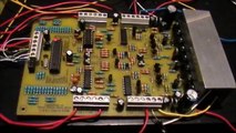 LamjaStep speed test at 24V and 1/8 microstep - a bipolar stepper motor driver
