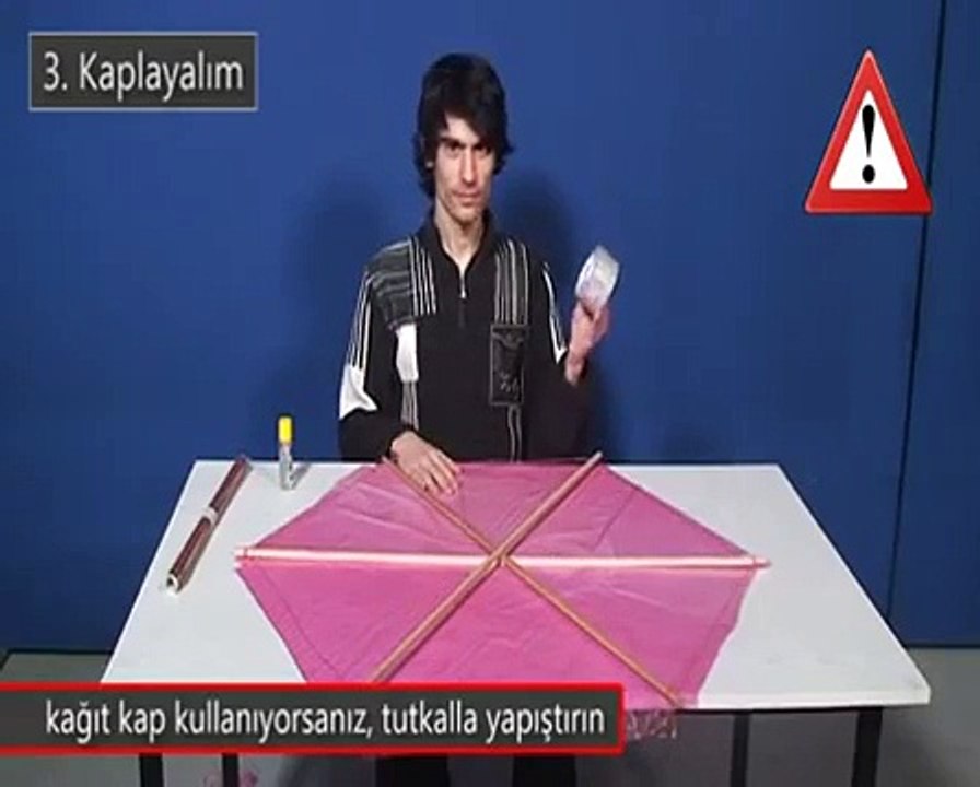 Altıgen Uçurtma Nasıl Yapılır
