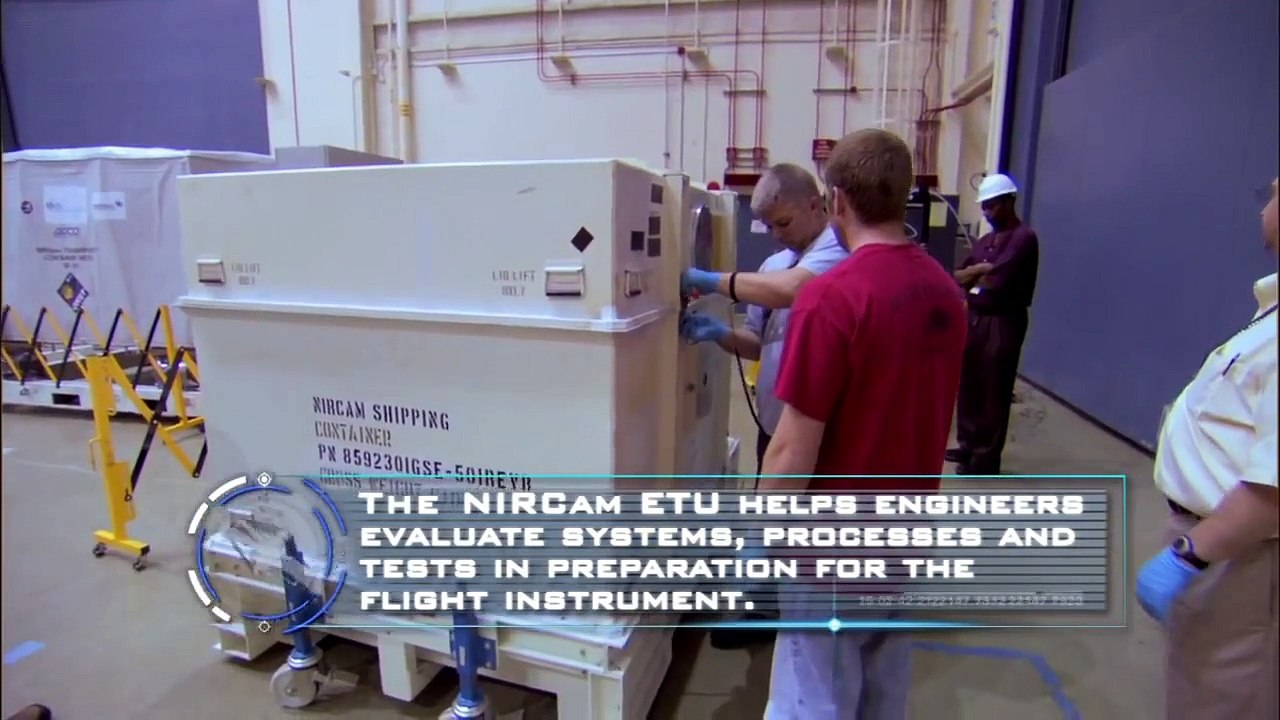 Video Snap Shot: Webb Telescope's NIRCam Engineering Test Unit Arrives at NASA Goddard