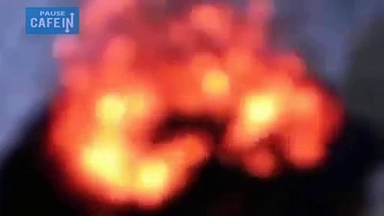 La combustion de ces deux éléments donne un résultat ahurissant