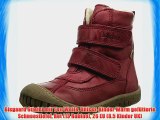 Bisgaard Stiefel mit Tex/Wolle Unisex-Kinder Warm gef?tterte Schneestiefel Rot (13 Rubino)