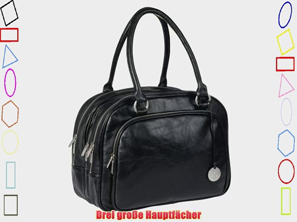 L?ssig LZB301 - Wickeltasche Tender Multizip Bag black