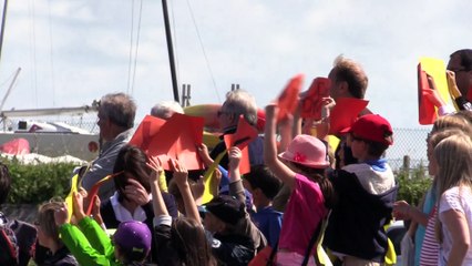 Yvan Bourgnon : EXCLU : la visite de son catamaran