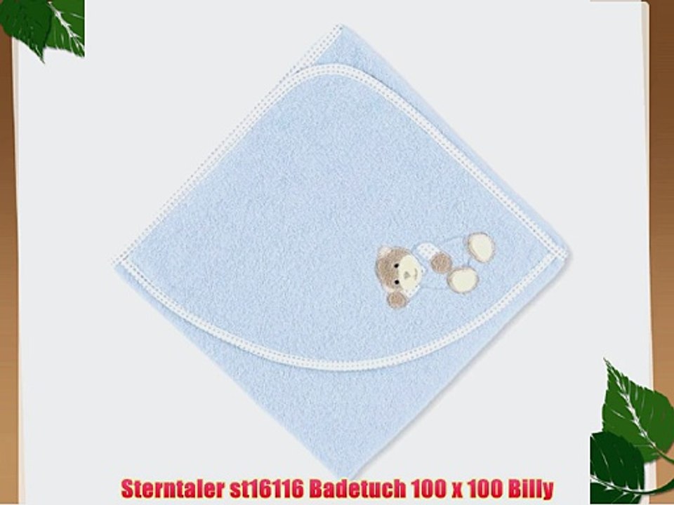 Sterntaler st16116 Badetuch 100 x 100 Billy