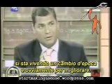 Rafael Correa intervistato da un giornalista di Miami [Sub ITA]