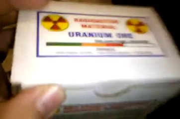 United Nuclear High Radiation Level Uranium Ore Sample