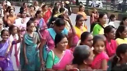 अनिरुद्ध बापूंच्या गणपती बाप्पाची मिरवणुक निघाली