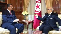 لقاء رئيس الجمهورية مع السيد محمد الهاشمي الحامدي رئيس حزب تيار المحبة
