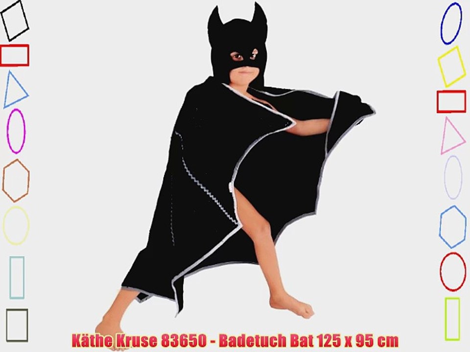 K?the Kruse 83650 - Badetuch Bat 125 x 95 cm