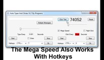 World's Fastest - 4517 / Second - Auto Clicker And Typer
