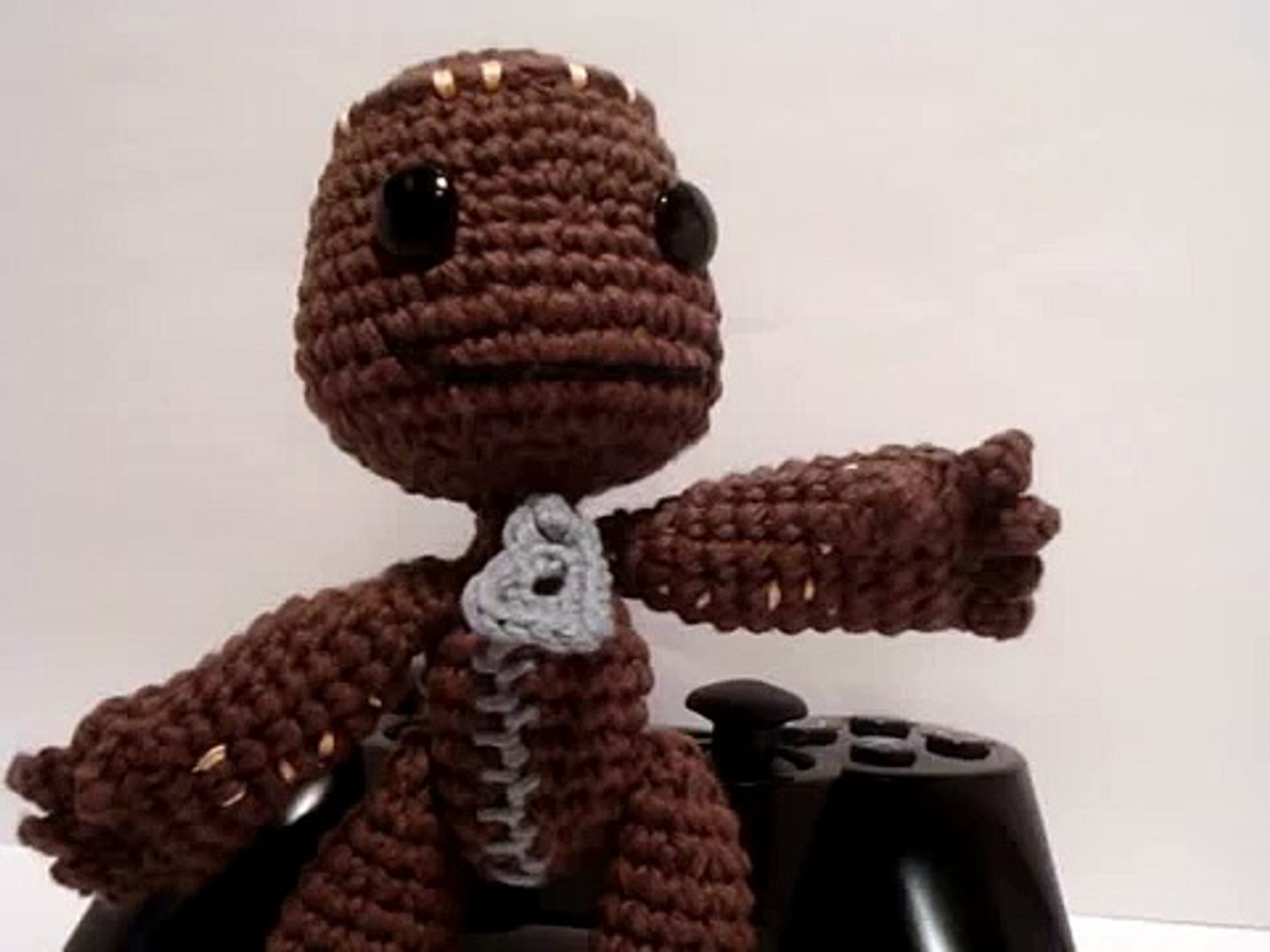Nerdigurumi - Amigurumi Crochet Little Big Planet Sackboy - with Pattern! -  video Dailymotion