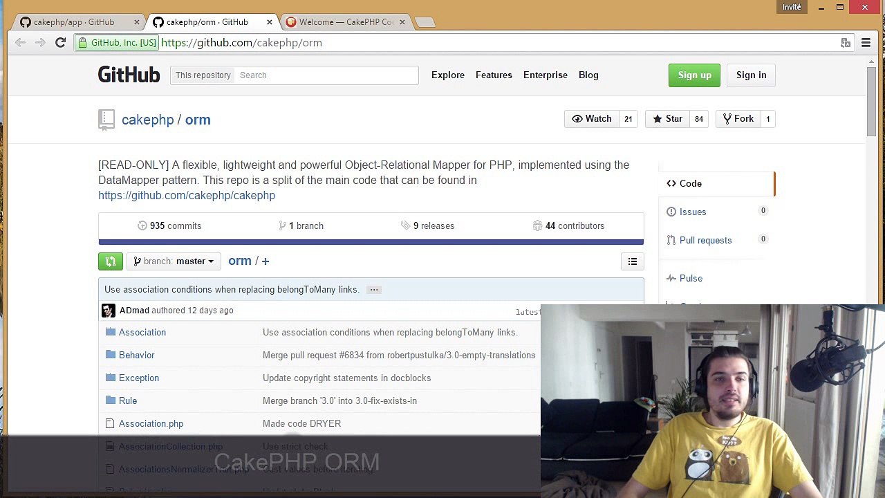 Tutoriel PHP : CakePHP ORM
