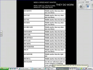 need for speed most wanted how to get all the rival cars
