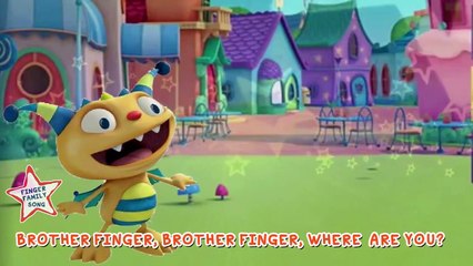 Henry HuggleMonster Finger Family nursery rhyme for children