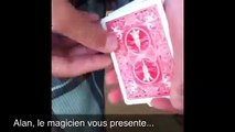 Tour de magie- explication- la piece a travers la carte