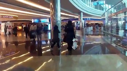 Dubai International airport Terminal 3 Inside