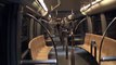 München: Mitfahrt im U-Bahnwagen 7603 (C1.9) auf der Linie U5