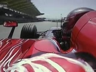 F1 2007 Kuala-Lumpur FP3- Luizzi Onboard