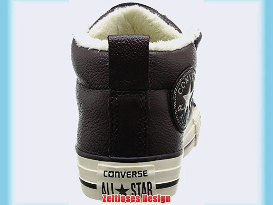 Converse Chuck Taylor All Star Junior Street Leather Shearling Mid 384661 Unisex - Kinder Sneaker