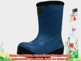 Viking Frost fighter Unisex-Kinder Warm gef?tterte Schneestiefel Blau (7402) 39 EU (5.5 Kinder