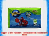 Huggies 12 Little Swimmers - Schwimmwindeln 2er Pack (2 x 12 St?ck)