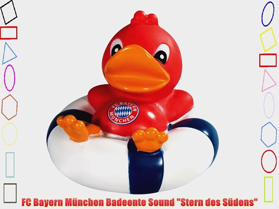 FC Bayern M?nchen Badeente Sound Stern des S?dens