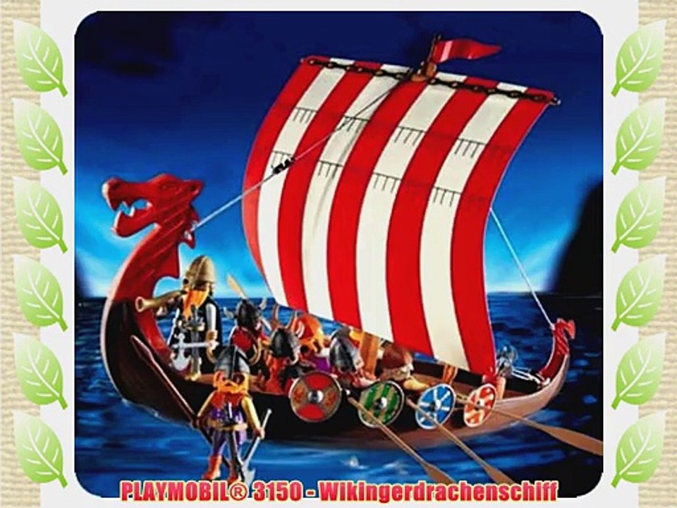 PLAYMOBIL? 3150 - Wikingerdrachenschiff