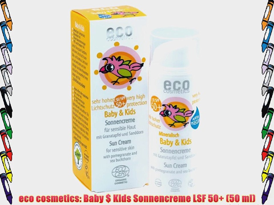 eco cosmetics: Baby $ Kids Sonnencreme LSF 50  (50 ml)