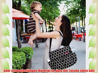 Skip Hop SKI-DASH-ONYX Wickeltasche schwarz/wei?? Gemustert
