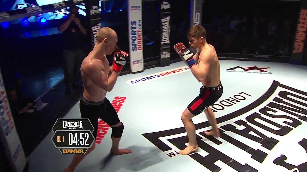 BAMMA 19_ (Prelims) Lewis Monach Vs. David Johnson