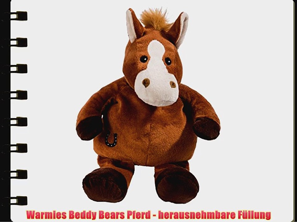 Warmies Beddy Bears Pferd - herausnehmbare F?llung