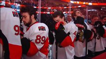Pre Game - Jeff Jimerson Sings Anthems. Ottawa Senators Vs Pittsburgh Penguins. May 24th 2013