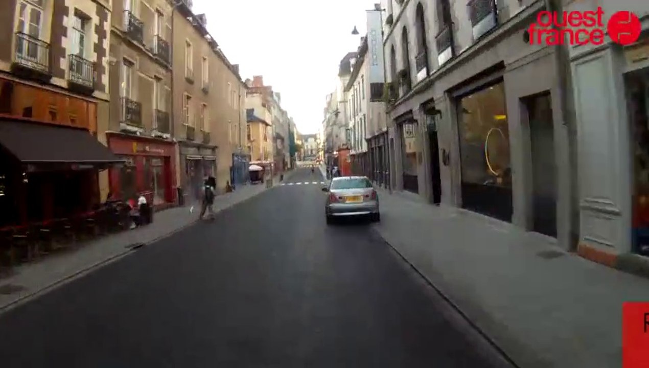 Tour de France : le parcours à Rennes en caméra embarquée