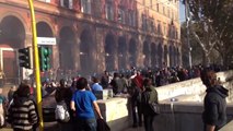 Roma 14.11.2012 , Scontri tra polizia e studenti