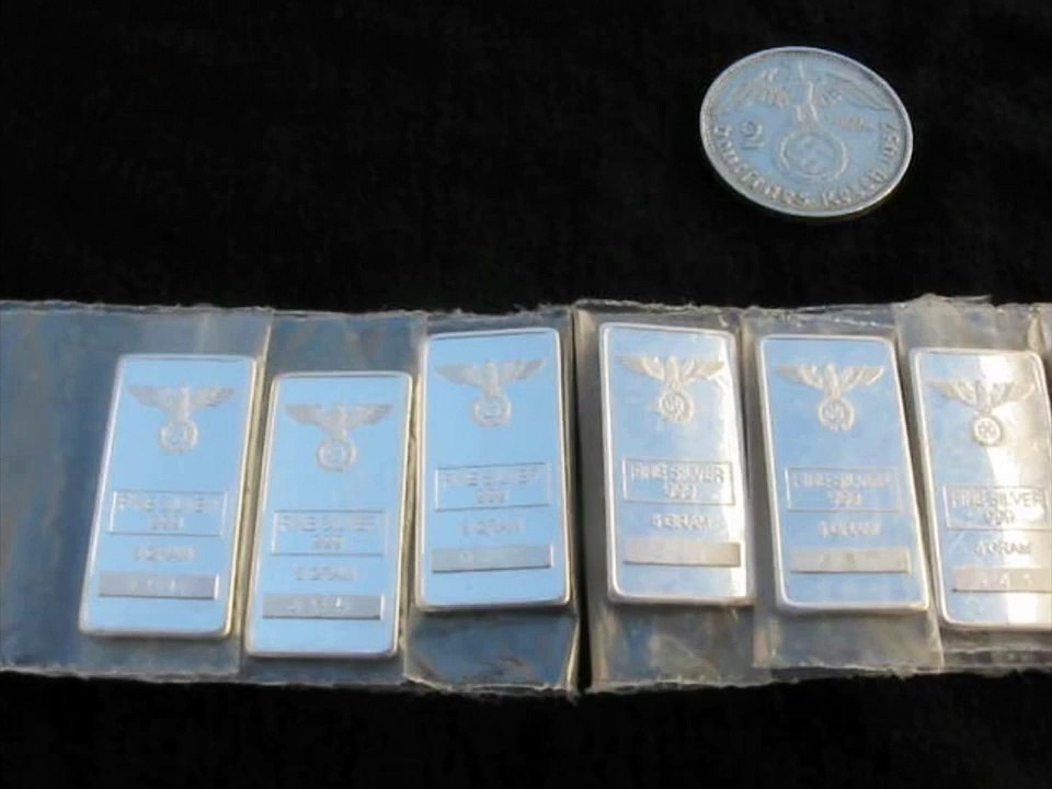 A-10 Warthog shell from Iraq and a Troy Pound of silver.