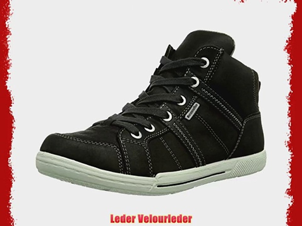 Ricosta Dan Unisex-Kinder Hohe Sneakers Schwarz (schwarz 090) 39 EU (6 Kinder UK)