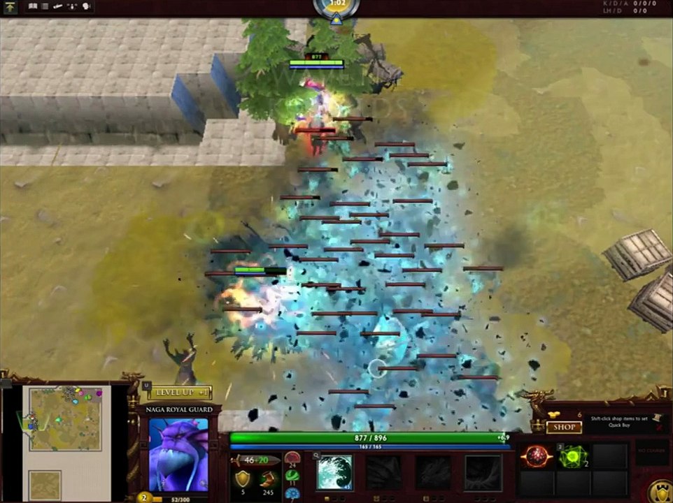 Жизнь на арене-гайд на "нагу-гвардейца" (Dota 2 reborn)