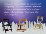 Mahogany Chiavari Chair - Wholesale Chairs and Tables Discount Larry