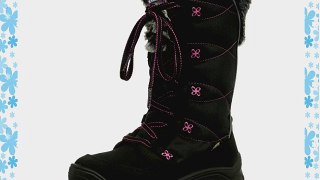 Kamik SNOWJAMG Unisex-Kinder Warm gef?tterte Schneestiefel Schwarz (BLK) 30 EU (11.5 Kinder