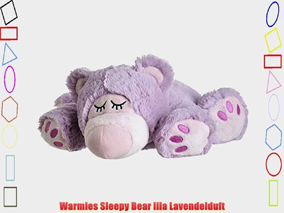 Warmies Sleepy Bear lila Lavendelduft