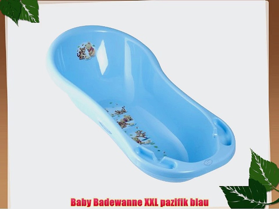 Baby Badewanne Winnie Pooh pazifik blau XXL super Design T?V zertifiziert! 100 cm