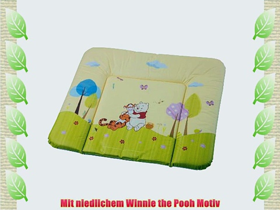 Rotho Babydesign 20062 0165 75 - Wickelauflage Motiv Style Winnie the Pooh 75 x 85 cm