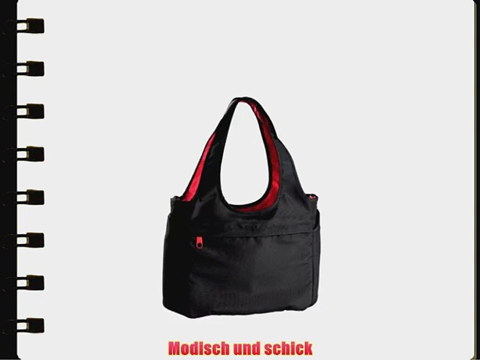 Okiedog Wickeltasche Special Edition Tote Bag - schwarz/rot