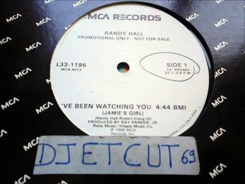 RANDY HALL -I'VE BEEN WATCHING YOU(INSTRUMENTAL)(RIP ETCUT)MCA REC 84