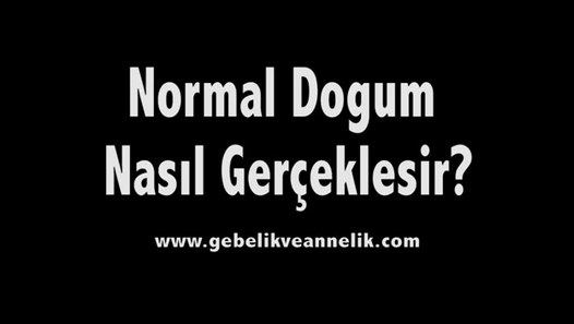 Normal Doğum Videosu (Animasyon) Dailymotion Video