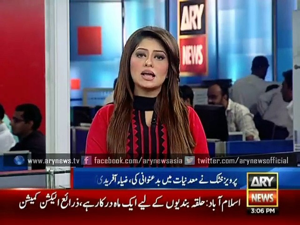 Zia Afridi slanders the KP-CM Khattak