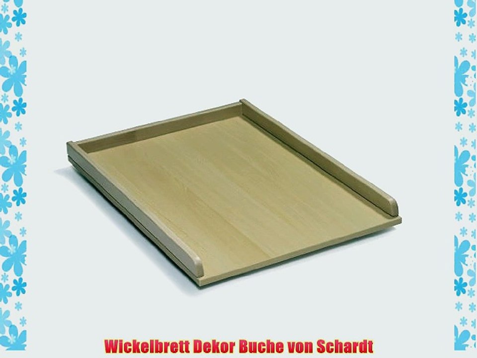 Wickelbrett Dekor Buche von Schardt
